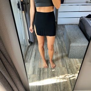 Reformation Margot skirt in black